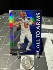 2020 Panini Playoff - Call to Arms Baker Mayfield #CA-12 Blue Prizm