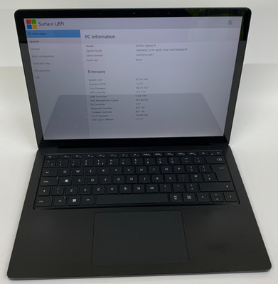 Microsoft Surface 4 13'' i5 11. Gen 8GB RAM 255GB NVMe Grade B GBR 91 Zyklen