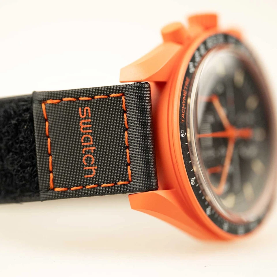 Omega x Swatch Moonswatch Mission on Earth Lava NEU & OVP + Echtheitszertifikat - Bild 4 von 4