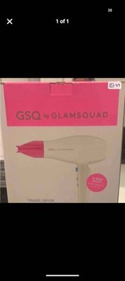 GSQ by GLAMSQUAD Travel Dryer Mini White Pink