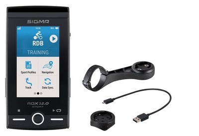 SIGMA SPORT ROX 12.0 GPS Fahrradcomputer mit OSM Karten Touch Display 3 Zoll Sch