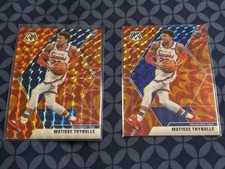 2019-20 Panini Mosaic - Rookies Matisse Thybulle #245 Reactive Orange Prizm (RC)