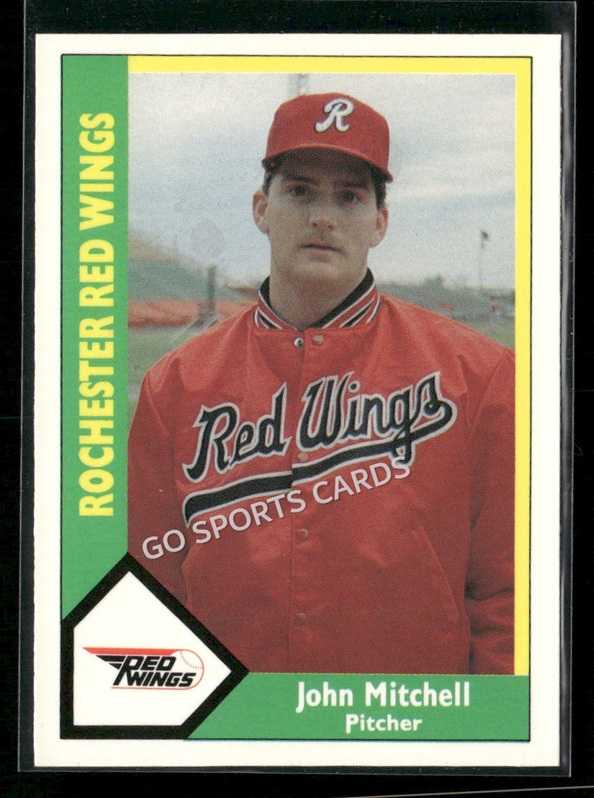 1990 CMC AAA/ProCards A & AA John Mitchell #322 RC Rookie