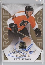2015-16 Upper Deck The Cup Rookie Gold Foil 10/24 Petr Straka #111 Auto 4kz