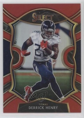 2020 Panini Select Concourse Red Prizm 71/99 Derrick Henry #41 0c6