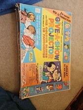 Vintage Chad Valley Give A Show Projector With Slides - Please Read Description