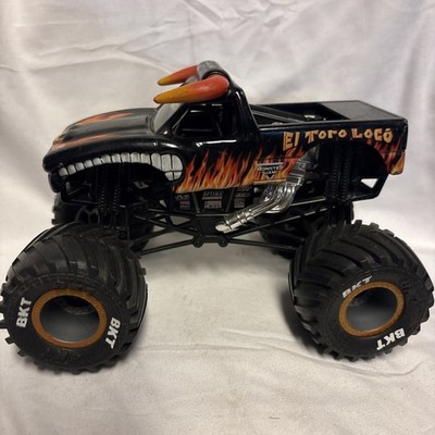 Hot Wheels Monster Jam El Toro Loco Black Truck  BKT Wheels Mattel 1:24 READ!!