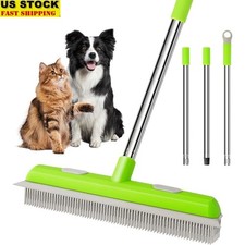 Escoba depilación para mascotas escoba de goma ajustable herramienta de limpieza interior exterior