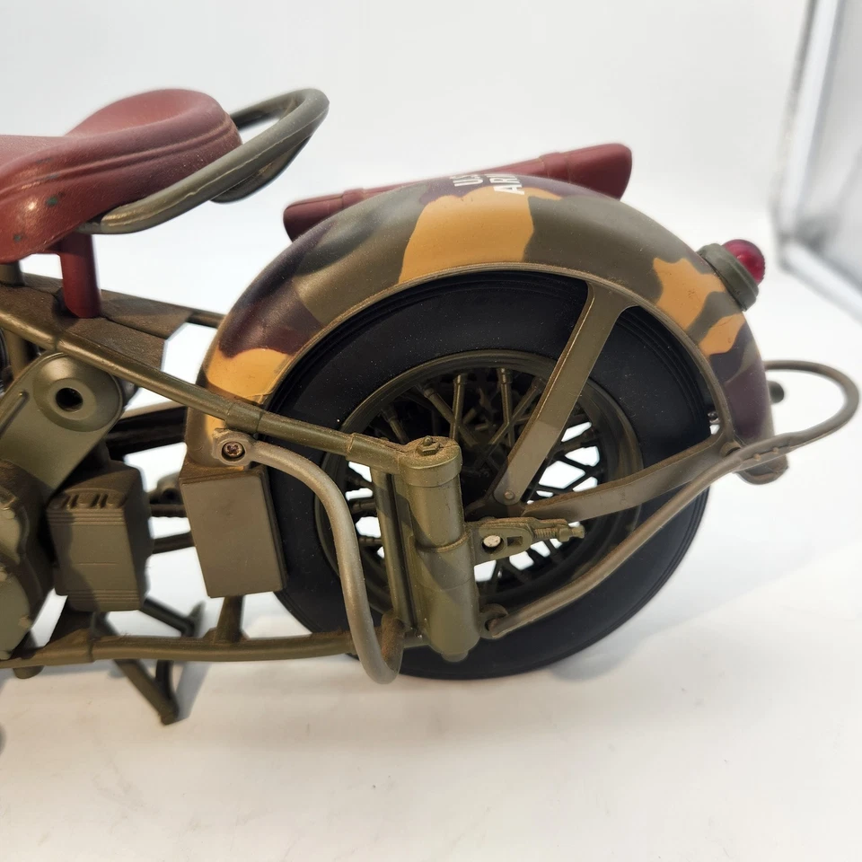 Motocicleta de Colección Indian Chief Segunda Guerra Mundial Versión Militar IMMI 1998 Nuevo Ray Ejército de Estados Unidos Foto 4 de 4