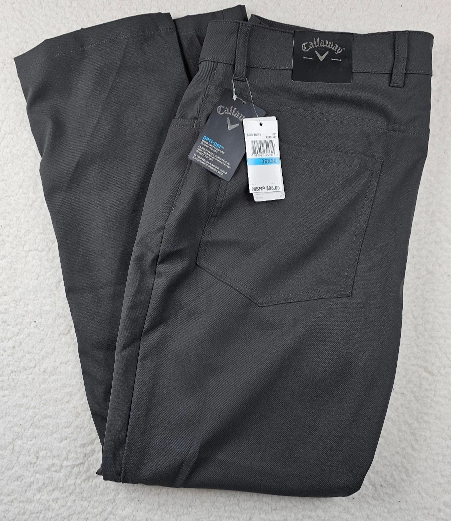 Callaway Mens Golf Opti-Dri Stretch Pants MSRP $96 Choose Size/Color NWT
Opens in a new window or ta