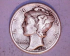 1927  Mercury Head Silver Dime  **129-6