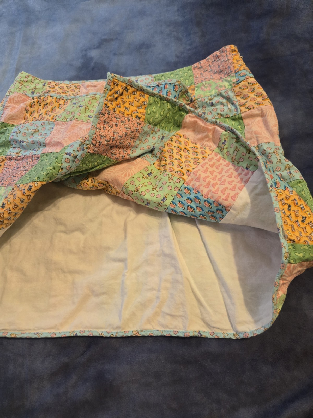 Vineyard Vines Patchwork Skirt Size 4 - image 4