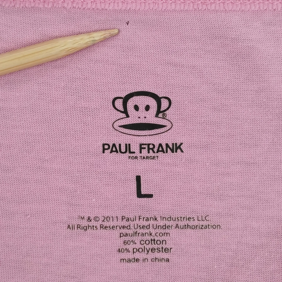 Conjunto de pijama Paul Frank para mujer mono grande pijamas pantalones polar manga larga top Foto 2 de 4