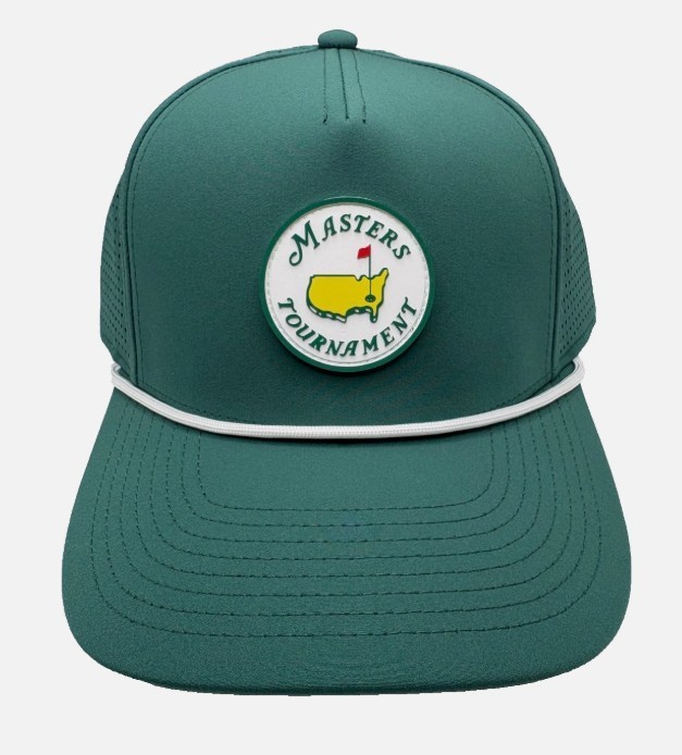 2026 Masters Tournament Green Golf Circle Logo White Rope Hat