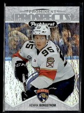2018-19 Parkhurst Prominent Prospects Henrik Borgstrom Florida Panthers #PP-10