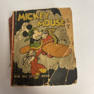 スペシャル 30's MACKEY MOUSE THE MAIL PILOT 本 Mickey Mouse The