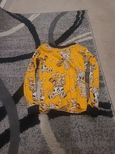 Disney Mickey Mouse Mummy Halloween pajama top 5T