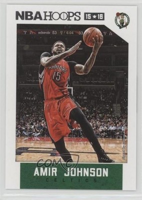 2015-16 Panini NBA Hoops Amir Johnson #95 2u3
