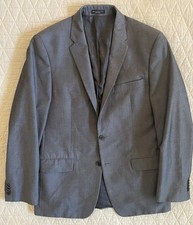 JOHN VARVATOS USA Made in Canada 2-Button Suit Jacket in Everyday Gray Size 42 R