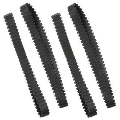 2 Paar 66 Cm Lange Gummi-Panzerketten Für DIY-Roboter-Ersatzkits