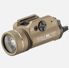 Streamlight 69266 TLR-1-HL High Lumen Rail-Mounted Tactical Light - Flat Dark...
