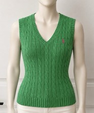 RALPH LAUREN POLO Women s Cable Knit Sleevele...