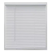 4-PACK Champion 58" W x 64" L Cordless Light Filtering Vinyl Mini Blinds