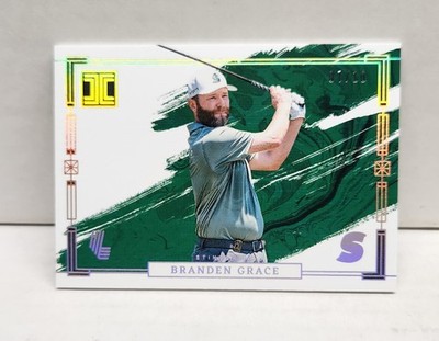 BRANDEN GRACE 2024 Impeccable LIV Golf GOLD ~ Stinger #'d /10