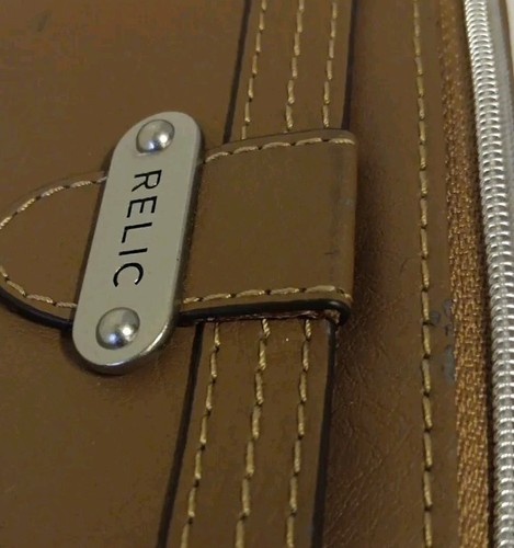 RELIC Checkbook Wallet Clutch Tan Faux Leather - Picture 10 of 13