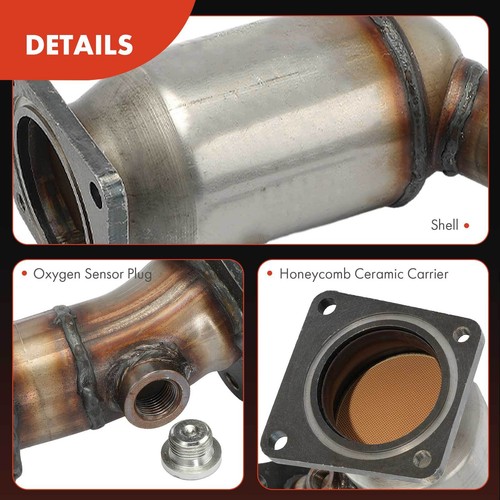 Front RH Catalytic Converter for Nissan Altima 2007-2018 Murano 2009-2021 3.5L - Picture 10 of 11