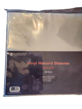  100-Pack Guardhouse Record LP Album Poly Sleeves Store Protect Outer Cover