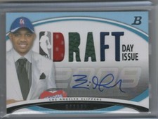 ERIC GORDON 2008 09 BOWMAN DRAFT DAY ISSUES RELIC AUTO RC ROOKIE 16/50