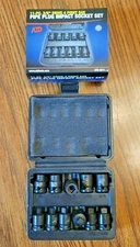 ATD 11pc 3/8" dr 4pt / Square SAE Pipe Plug Impact Socket Set #2811