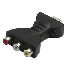 Audio and Video Adapter Cable Cord for Tv Durable to AV Converter Output New