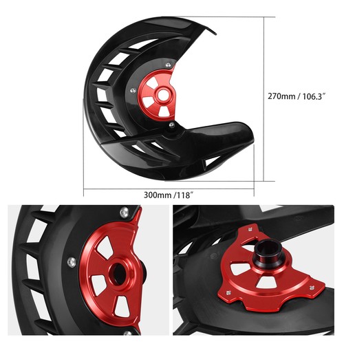 Protector de cubierta de disco de freno delantero para Honda CRF250R CRF450R 2005-2022 2023 - Imagen 7 de 11