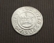 Poland 1510 1/2 Grosz Groschen Sigismund Silver -VF C9886