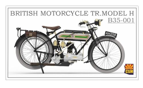 British Motorcycle Tr.Model H - Copper State Models #B35-001 1/35 - Picture 1 of 6