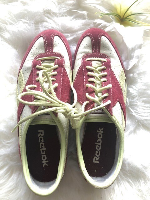 Reebok Sneakers Women's 7.5  Shoes 607 WFC Lace Up Sneakers