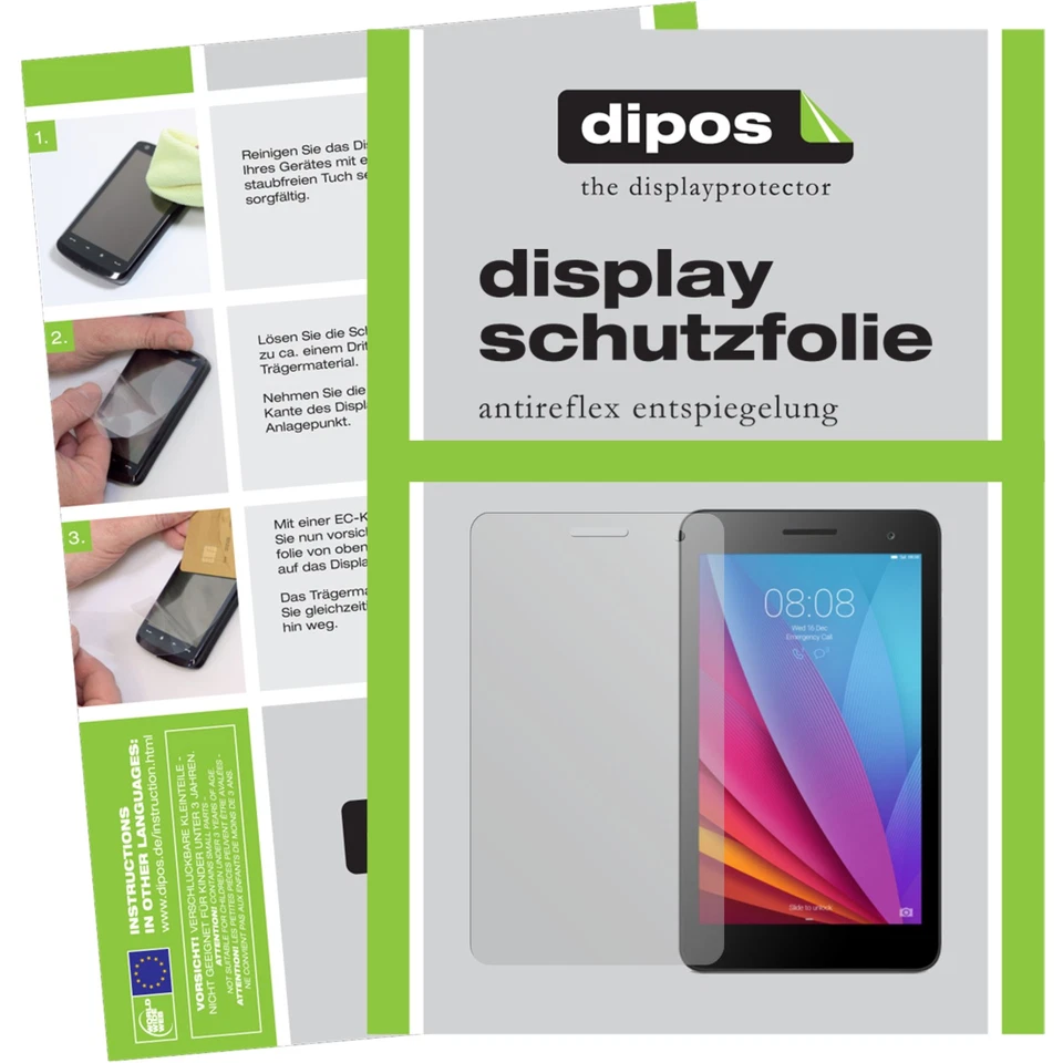 2x Schutzfolie für Huawei Mediapad T1 7.0  matt Display Folie dipos - Bild 1 von 4