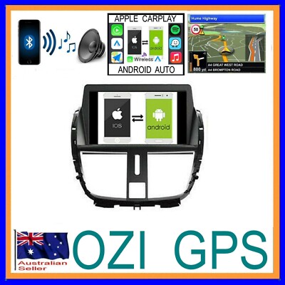 PEUGEOT 207 2006-2011 GPS WIRELESS APPLE CARPLAY ANDROID AUTO  ODB DAB+ TPMS DVR