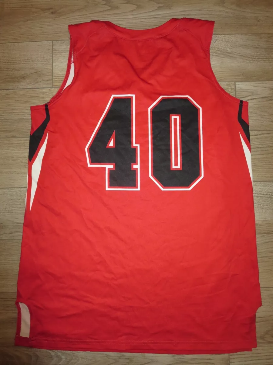 Utah Utes 40 Basketball Team Under armour Team Issued Jersey