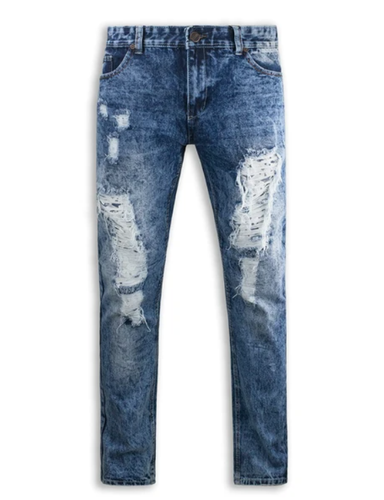 NEW Men Denim Jeans TRUE ROCK Ripped 