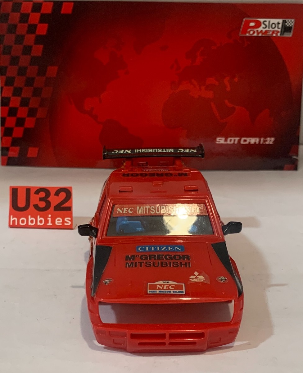 Slot Car Power Slot Body Subchassis Mitsubishi Montero TT #101 M