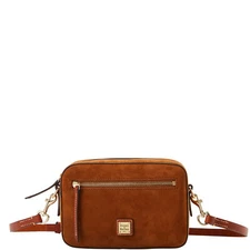 Dooney & Bourke Suede Camera Zip Crossbody