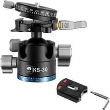 Sirui KS-30 Low Gravity QR Ball Head with Panning Arca-Type Plate