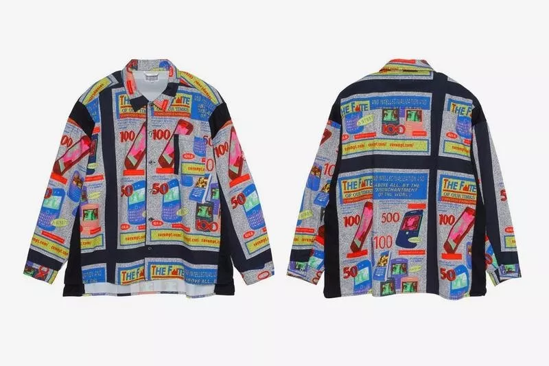 Chemise graphique Cav Empt printemps/été 2019 RARE ! FLAMBANT NEUF supreme