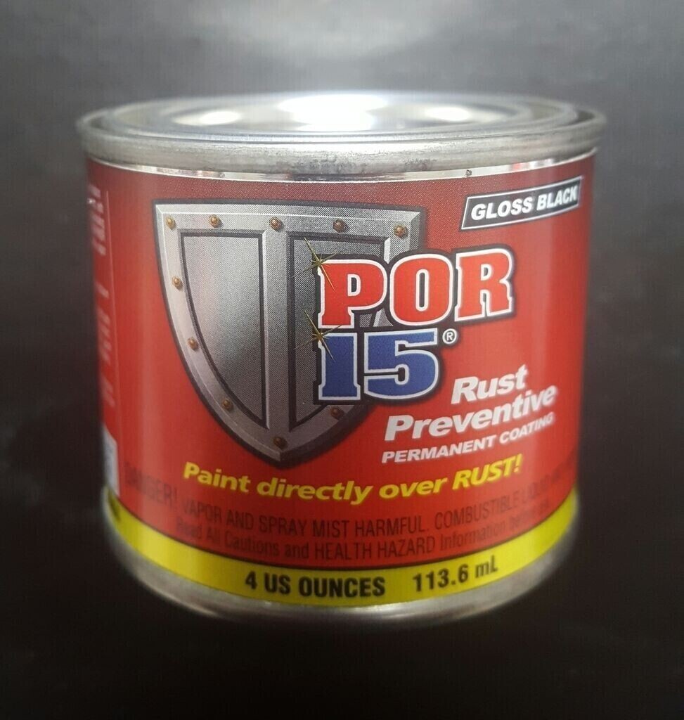 POR-15 Rust Preventative Coating 45006 (1 can)  Gloss Black