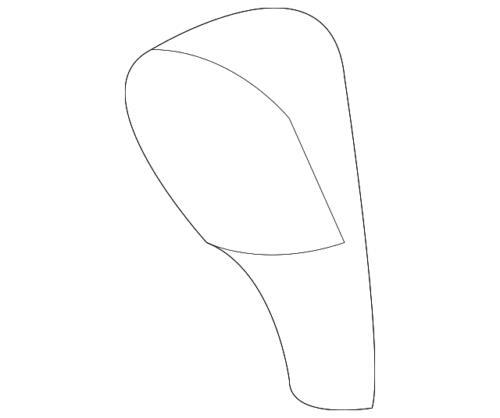 Cuña para Ford (N/P 9T4Z-12404C04-A)