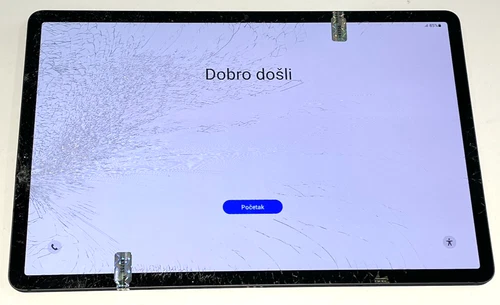 Damaged Samsung Galaxy Tab S7+ 5G SM-T976B Grey 128GB UNLOCKED  - Spares/D862