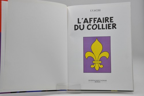 LES AVENTURES DE BLAKE ET MORTIMER. L'AFFAIRE DU COLLIER. - 1999 - Imagen 2 de 5